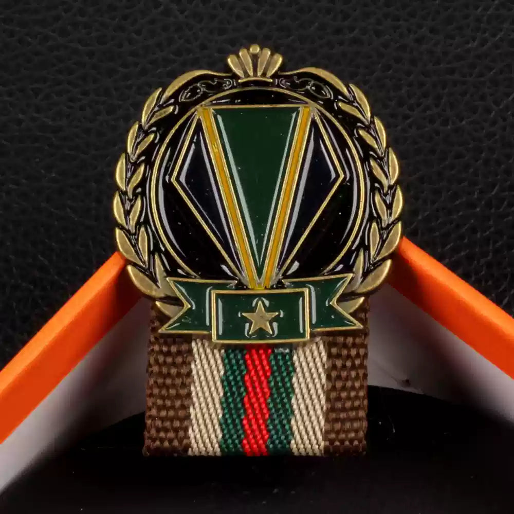 (F-052)RETRO BRITISH STYLE BADGE