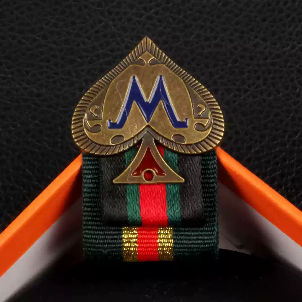 (F-018)RETRO BRITISH STYLE BADGE